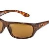Mustad Hank Parker Polarized Sunglasses-Tortoise Frame With Amber Lens-HP100A-3 -Outlet Fishing Accessories Store Mhp100A03