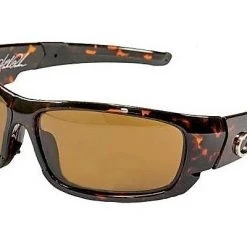 Mustad Hank Parker Polarized Fishing Sunglasses - Amber Lens - HP101A03