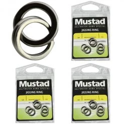 Split Rings 3 X Packets Of Mustad Stainless Steel Jigging Rings For Fishing Lures