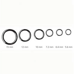 Mustad Stainless Steel Fishing Split Rings For Fishing Lures -Outlet Fishing Accessories Store Mustad Stainless Rings