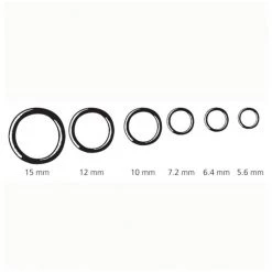 10 X Packets Of Mustad Stainless Steel Fishing Split Rings For Fishing Lures -Outlet Fishing Accessories Store Mustad Stainless RingsX10