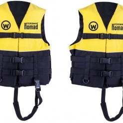 Watersnake Motors & Accessories 2 X Watersnake Nomad Adult Or Child Life Jackets - Yellow Level 50 PFDs