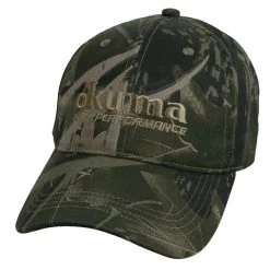 Hats/Caps Okuma Camo Embroided Fishing Cap - Adjustable Rear Clip