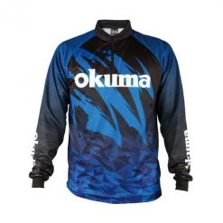 Fishing Shirts & Polos Okuma Tournament Lightweight Quick Dry Long Sleeve Fishing Shirt -Fishing Jersey