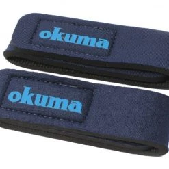 Rod Covers & Wraps 2 X Blue Okuma Fishing Rod Wraps - Secures Fishing Rods Together - Rod Straps