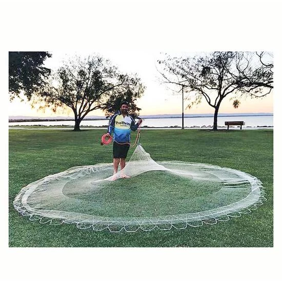 Top And Bottom Cast Nets Pro Throw Mono Top And Bottom Pocket Cast Net With Lead Weights 4 Top And Bottom Cast Nets Pro Throw Mono Top And Bottom Pocket Cast Net With Lead Weights - Image 2