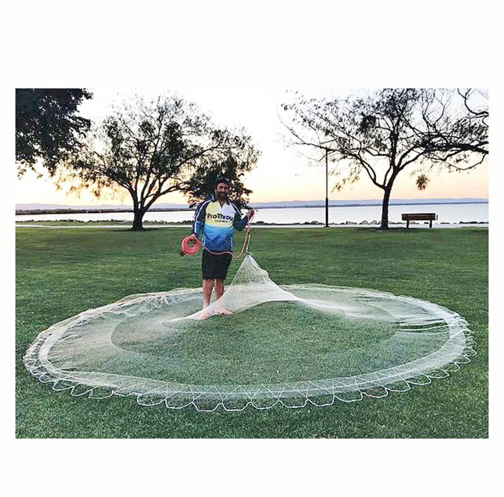 Top And Bottom Cast Nets Pro Throw Mono Top And Bottom Pocket Cast Net With Lead Weights 3 Top And Bottom Cast Nets Pro Throw Mono Top And Bottom Pocket Cast Net With Lead Weights