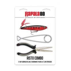 Rapala Risto Combo Fishing Bundle - X-Rap Sub Walk Lure, Pliers & Jaw Spreaders -Outlet Fishing Accessories Store RAP80PIKE 2
