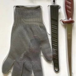 Knives Rapala Lauri Combo Fishing Bundle-Jointed Lure, 20cm Stainless Fillet Knife & Fillet Glove
