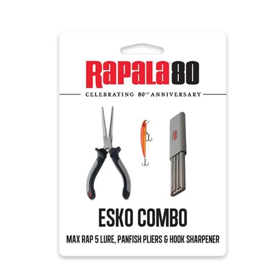 Rapala Esko Combo Fishing Tool Bundle - Max Rap 5 Lure, Pliers & Hook Sharpener 5 Rapala Esko Combo Fishing Tool Bundle - Max Rap 5 Lure, Pliers & Hook Sharpener - Image 3