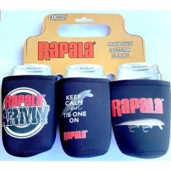 Other 3 Pack Of Rapala Neoprene Stubby/Can Coolers - Gift Pack -Outlet Fishing Accessories Store RBCC1 3 2
