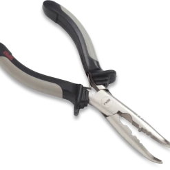 Rapala 6 1/2 Curved Fisherman's Pliers With Side Cutter And Crimping Function