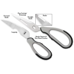 Rapala Stainless Steel Multipurpose Fish And Game Shears/Scissors -Outlet Fishing Accessories Store RFGS 2