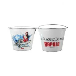 Other 1 X Rapala 5qt Tin Beer Bucket - "Classic Beauty" Ice Bucket -Outlet Fishing Accessories Store Rapala Bucket Classic 1