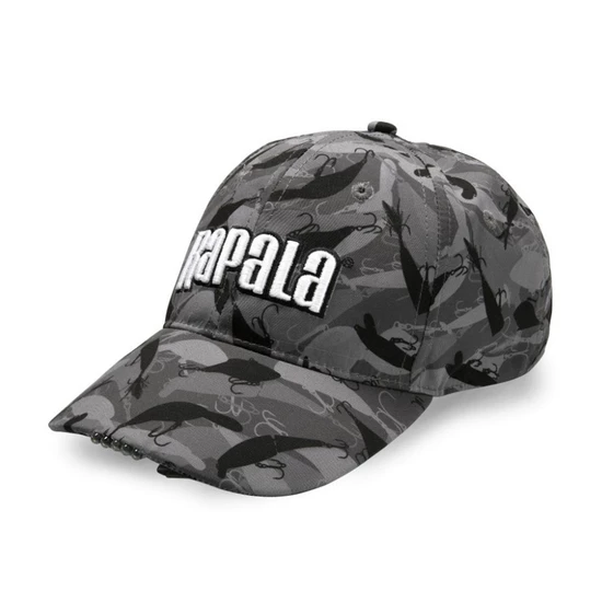 Rapala Camo Fish Lighted Cap - Fishing Hat With 5 LED Lights - Fishing Head Lamp 2 Rapala Camo Fish Lighted Cap - Fishing Hat With 5 LED Lights - Fishing Head Lamp - Image 2