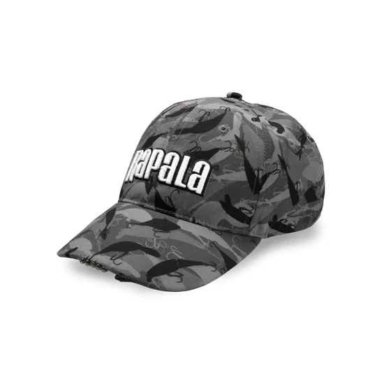 Rapala Camo Fish Lighted Cap - Fishing Hat With 5 LED Lights - Fishing Head Lamp 3 Rapala Camo Fish Lighted Cap - Fishing Hat With 5 LED Lights - Fishing Head Lamp - Image 3