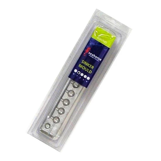 Sinker Moulds Seahorse 1 Ball Sinker Mould - Makes 9 Sinkers - Made In Australia 4 Sinker Moulds Seahorse 1 Ball Sinker Mould - Makes 9 Sinkers - Made In Australia - Image 2