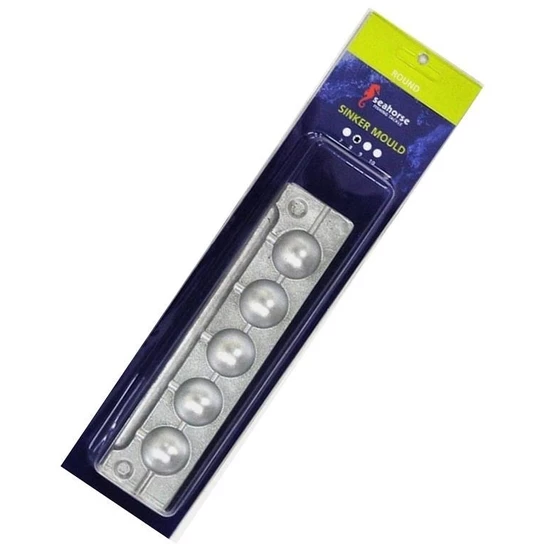 Sinker Moulds Seahorse 8 Ball Sinker Mould - Makes 5 Sinkers - Made In Australia 5 Sinker Moulds Seahorse 8 Ball Sinker Mould - Makes 5 Sinkers - Made In Australia - Image 3