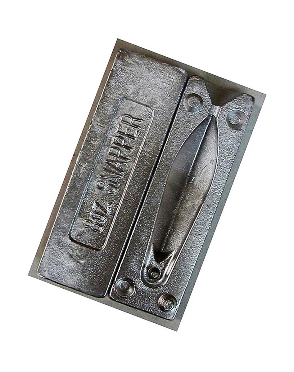 Sinker Moulds Seahorse 8 Oz Snapper Sinker Mould - Made In Australia 3 Sinker Moulds Seahorse 8 Oz Snapper Sinker Mould - Made In Australia