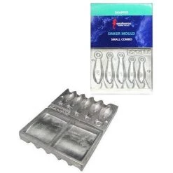 Sinker Moulds Seahorse Small Snapper Sinker Mould Combo - 1oz,2oz,3oz Snapper Sinker Mould -Outlet Fishing Accessories Store SMSCS 3