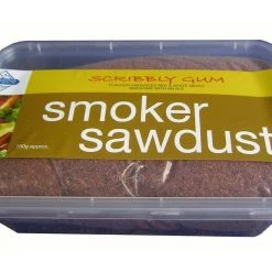 Tacspo Smokers & Smoker Chips Australian Series Scribbly Gum Smoker Dust - 150gms - Enhances Red & White Meats