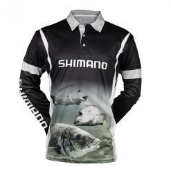 Fishing Shirts & Polos Shimano Brenious Bream Long Sleeve Tournament Fishing Shirt - Sublimated UPF50+