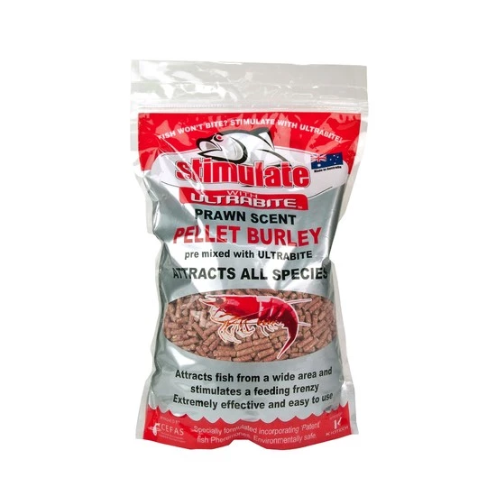 Berley, Scents & Attractants 1 Kg Stimulate Prawn Scent Pellet Burley Pre Mixed With Ultrabite - Berley Pellets 4 Berley, Scents & Attractants 1 Kg Stimulate Prawn Scent Pellet Burley Pre Mixed With Ultrabite - Berley Pellets - Image 2