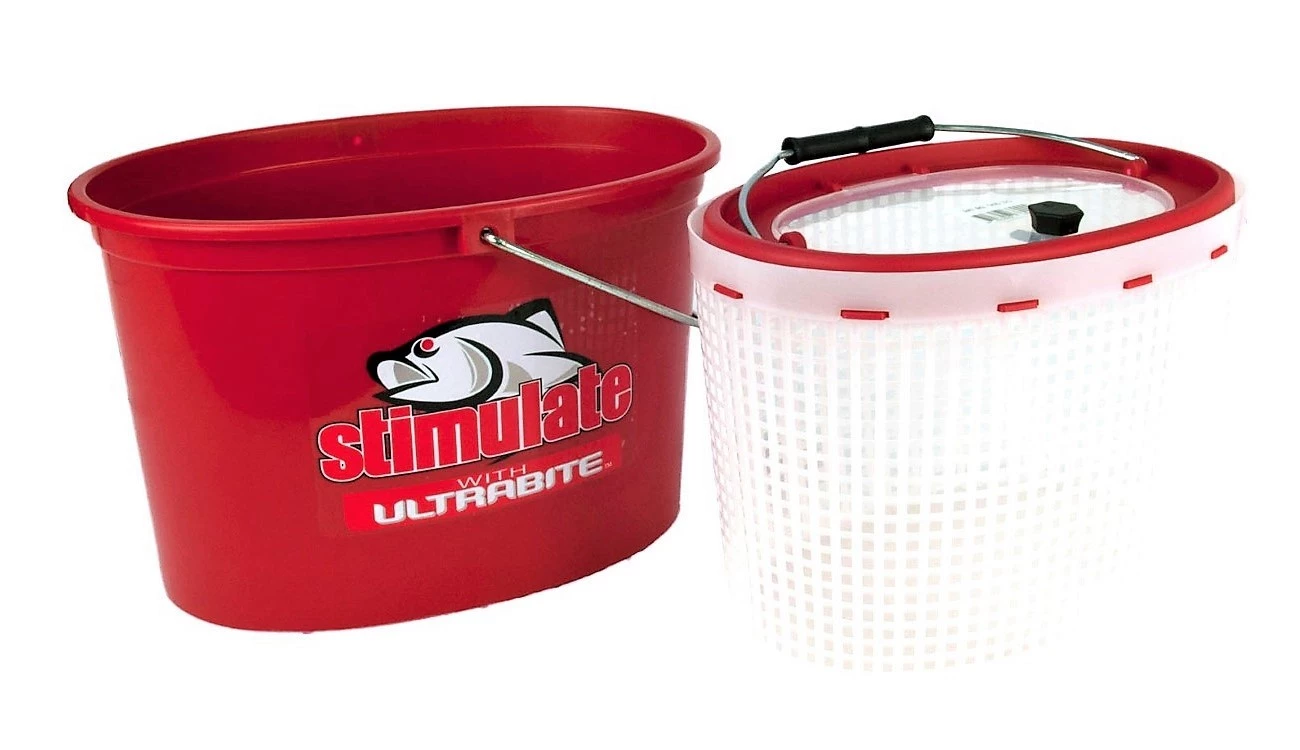 Bait Traps & Berley Buckets Stimulate 2 In 1 Small 5L Burley Bucket/Live Bait Bucket-Removable Inner Bucket 3 Bait Traps & Berley Buckets Stimulate 2 In 1 Small 5L Burley Bucket/Live Bait Bucket-Removable Inner Bucket