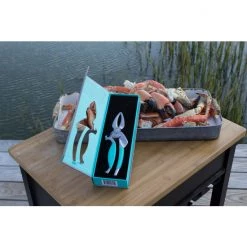 Other Toadfish Outfitters Stainless Steel Crab Cutter Tool - Evenly Cuts Crab Claws -Outlet Fishing Accessories Store TFCRABTOOL 9