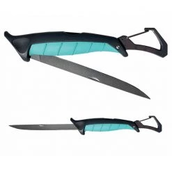 Toadfish Outfitters 8.5 Inch Stowaway Folding Fillet Knife With Carabiner -Outlet Fishing Accessories Store TFFOLDFILETKN 8.5IN 2