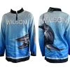 Fishing Shirts & Polos Team Wilson Kids Light Blue Tournament Long Sleeve Fishing Shirt With Collar 1 Fishing Shirts & Polos Team Wilson Kids Light Blue Tournament Long Sleeve Fishing Shirt With Collar -Outlet Fishing Accessories Store TSLSWLK4