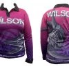 Fishing Shirts & Polos Team Wilson Pink/Purple Tournament Long Sleeve Fishing Shirt - Fishing Jersey -Outlet Fishing Accessories Store TSLSWPP8