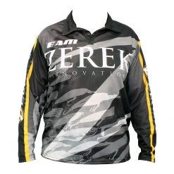 Fishing Shirts & Polos Team Zerek Fishing Shirt - Long Sleeved - UPF25+ Comfy,Light With Collar