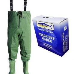 Wilson Waterproof Fishing Chest Waders - Lightweight, Durable Nylon PVC