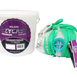 Wilson EZYCAST Mono Drawstring Cast Net With 1 Inch Mesh Size