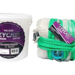 Wilson EZYCAST Mono Drawstring Cast Net With 3/4 Inch Mesh Size