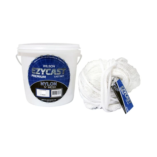 Nylon 3/4" Mesh Wilson EZYCAST Nylon Cast Net With 3/4 Inch Mesh Size And Bottom Pocket 4 Nylon 3/4" Mesh Wilson EZYCAST Nylon Cast Net With 3/4 Inch Mesh Size And Bottom Pocket - Image 2