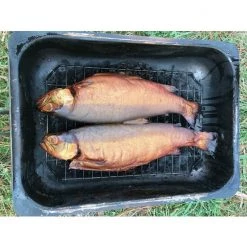 Smokers & Smoker Chips Wilson Stainless Steel Smoker Box - 2 Level Design With Dual Burners -Outlet Fishing Accessories Store WFSB 9