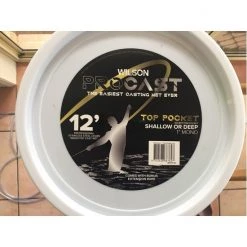 12ft Wilson Pro Cast Top Pocket Cast Net-Standard Mono Cast Net With 1 Inch Mesh 12 12ft Wilson Pro Cast Top Pocket Cast Net-Standard Mono Cast Net With 1 Inch Mesh -Outlet Fishing Accessories Store WPCTP121 2