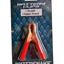 Watersnake Motors & Accessories Electric Motor Parts And Accessories 2 Pack Of Watersnake 15 Amp 3 Inch Battery Clips - Copper Plated