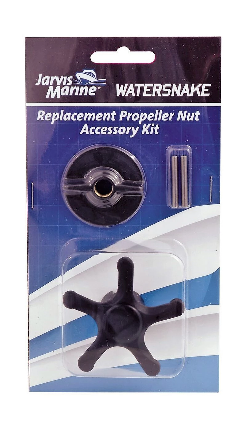 Watersnake Motors & Accessories Boating Accessories Watersnake Replacement Propeller Nut Accessory Kit - Prop Nut, Pin & Prop Nut Key Kit 3 Watersnake Motors & Accessories Boating Accessories Watersnake Replacement Propeller Nut Accessory Kit - Prop Nut, Pin & Prop Nut Key Kit