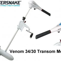 Watersnake Motors & Accessories Electric Motors Watersnake Venom SXW 34/30 Transom Mount Electric Motor- 30" Shaft - 34lb Thrust