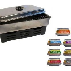 Smokers & Smoker Chips Wildfish Stainless Steel Fish Smoker With Your Choice Of Smoker Dust