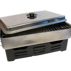 Smokers & Smoker Chips Wildfish Stainless Steel Fish Smoker - 2 Tray Design With Dual Spirit Burners