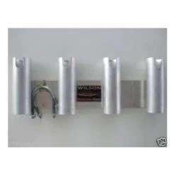 Rod Holders And Rod Rests Wilson Bull Bar Fishing Rod Holder/Carrier Aluminium 4 Hole -Outlet Fishing Accessories Store bbrc4 4