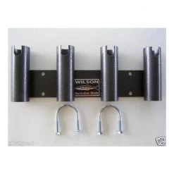 Rod Holders And Rod Rests Wilson Bull Bar Rod Holder Black Hammertone Aluminium 4 Hole 14 Rod Holders And Rod Rests Wilson Bull Bar Rod Holder Black Hammertone Aluminium 4 Hole -Outlet Fishing Accessories Store bbrc4pcb 2