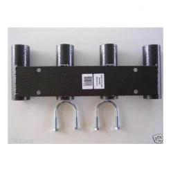 Rod Holders And Rod Rests Wilson Bull Bar Rod Holder Black Hammertone Aluminium 4 Hole 15 Rod Holders And Rod Rests Wilson Bull Bar Rod Holder Black Hammertone Aluminium 4 Hole -Outlet Fishing Accessories Store bbrc4pcb 3