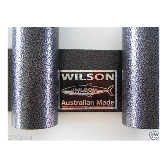 Rod Holders And Rod Rests Wilson Bull Bar Rod Holder Black Hammertone Aluminium 4 Hole 8 Rod Holders And Rod Rests Wilson Bull Bar Rod Holder Black Hammertone Aluminium 4 Hole - Image 6