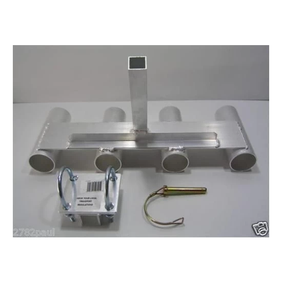 Rod Holders And Rod Rests Wilson Removable Bull Bar Fishing Rod Holder Aluminium 4 Hole 5 Rod Holders And Rod Rests Wilson Removable Bull Bar Fishing Rod Holder Aluminium 4 Hole - Image 3