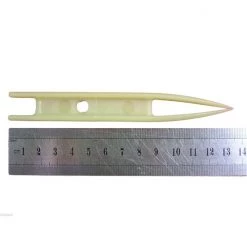 Loomis Plastics Loomis Plastics Loomis 5 Inch Norwegian Net Needle - Made In USA - NN585 Bone Net Needle -Outlet Fishing Accessories Store bonenetneedle5 3